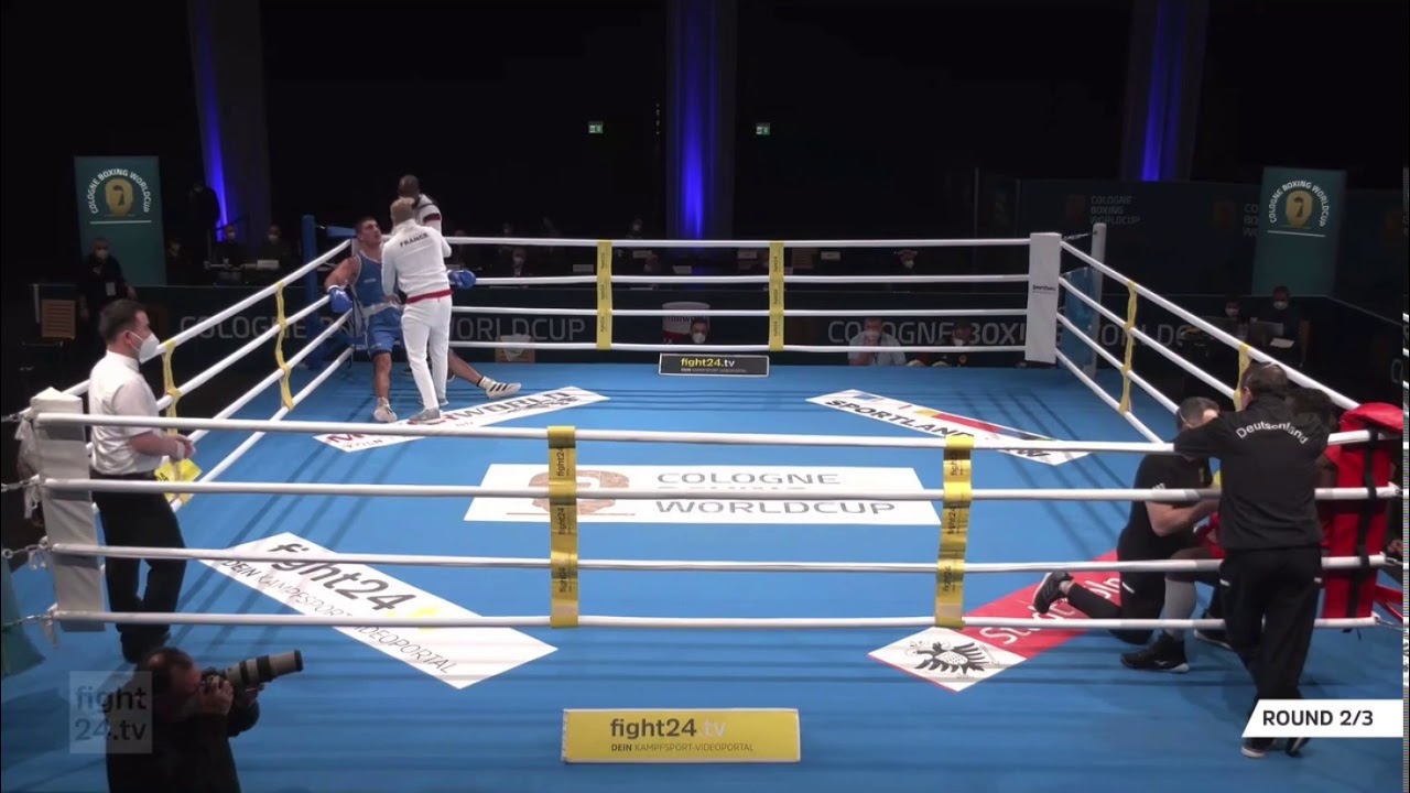 Nelvie Tiafack (DEU) vs. Mourad Aliev (FRA) Cologne World Cup 2021 SF’s (91+kg)