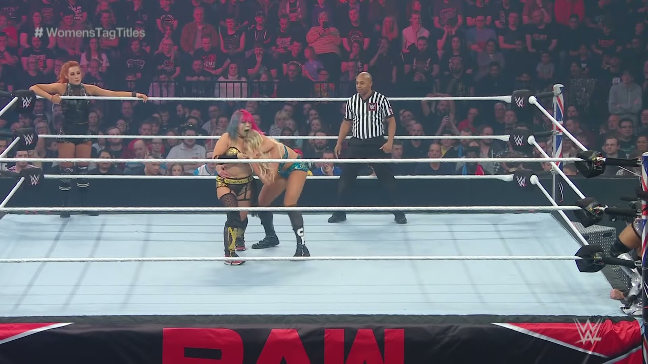 The Kabuki Warriors (c) vs Flair & Lynch - Women's Tag Team Championships: Match: Raw, Nov. 11, 2019