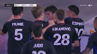 Niko Tsakiris Bangs in CHEEKY FREE KICK for San Jose on Decision Day!