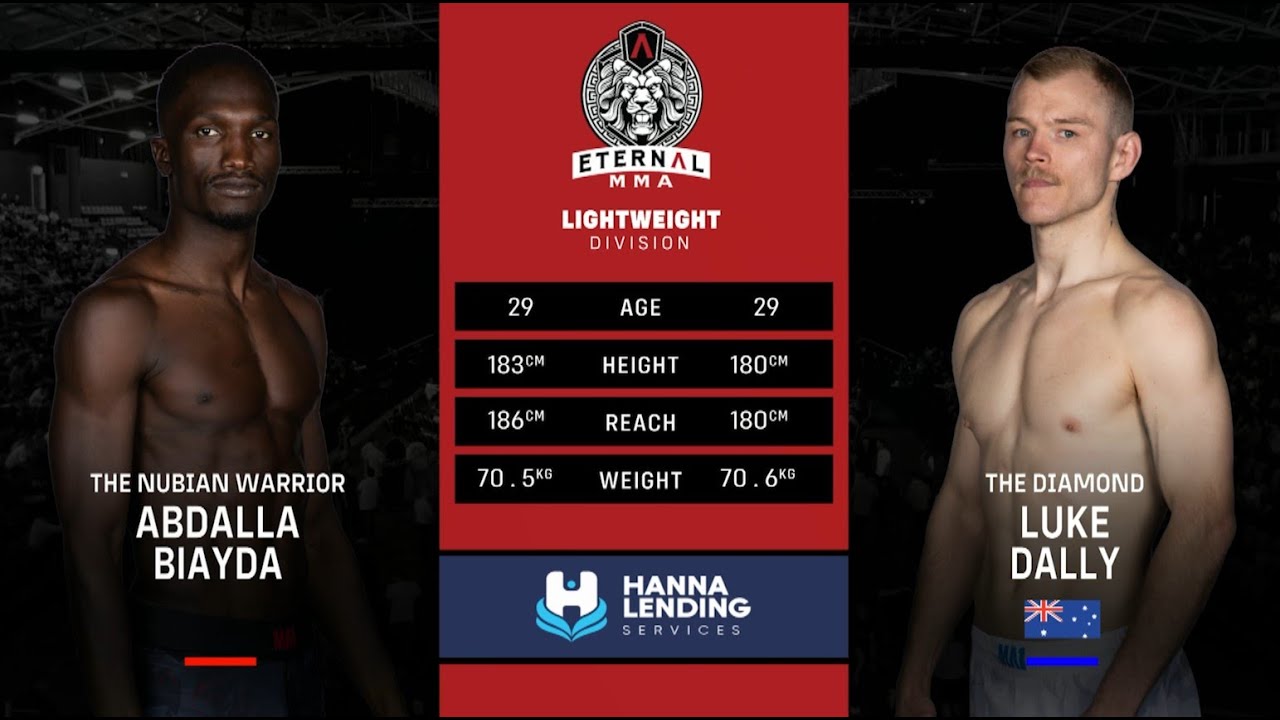 Eternal MMA 99: Abdalla Biayda VS Luke Dally | FULL FIGHT