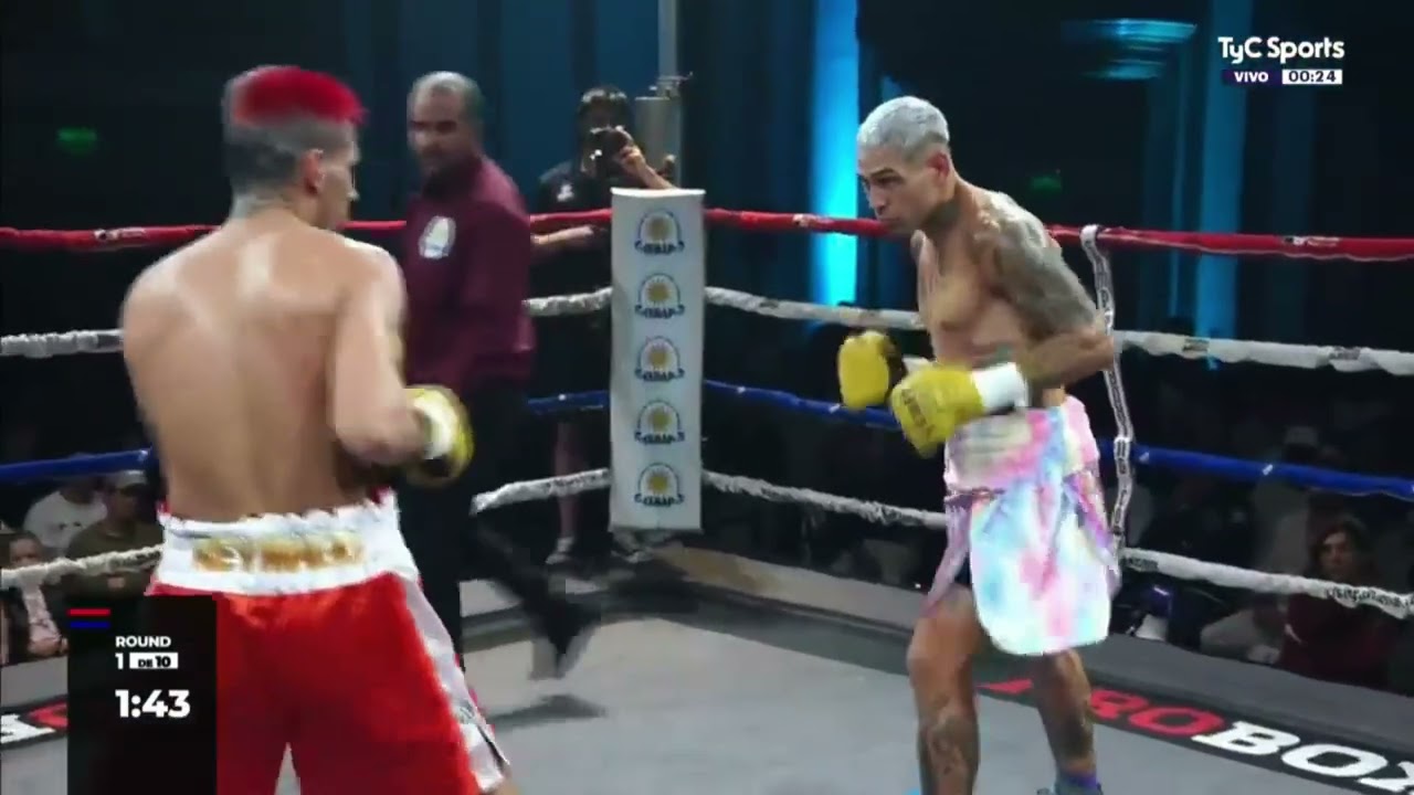 Baltazar Noria vs. Yoel Peralta - Boxeo de Primera - TyC Sports