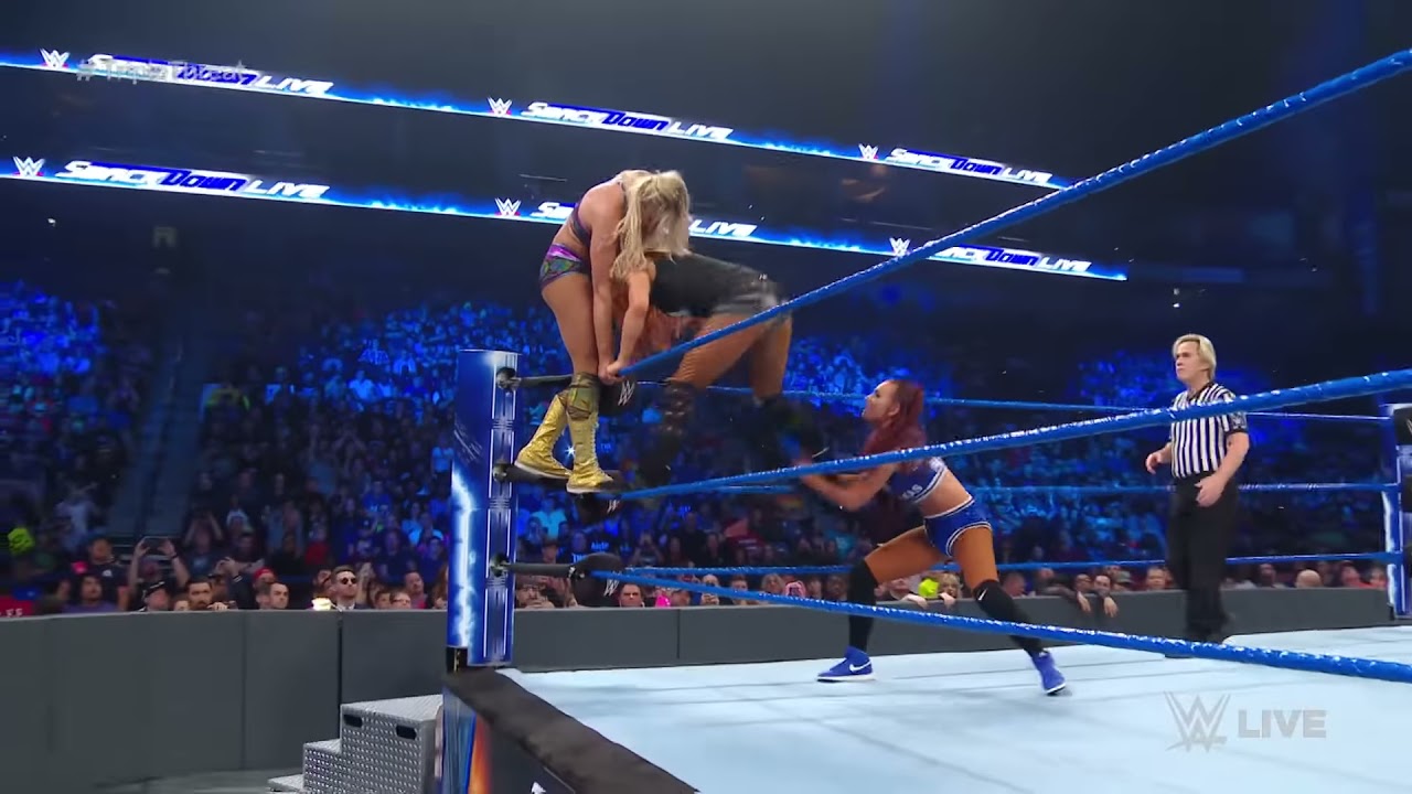 Lynch vs. Carmella vs. Flair - Winner faces Asuka at Royal Rumble: SmackDown LIVE, January 08, 2019