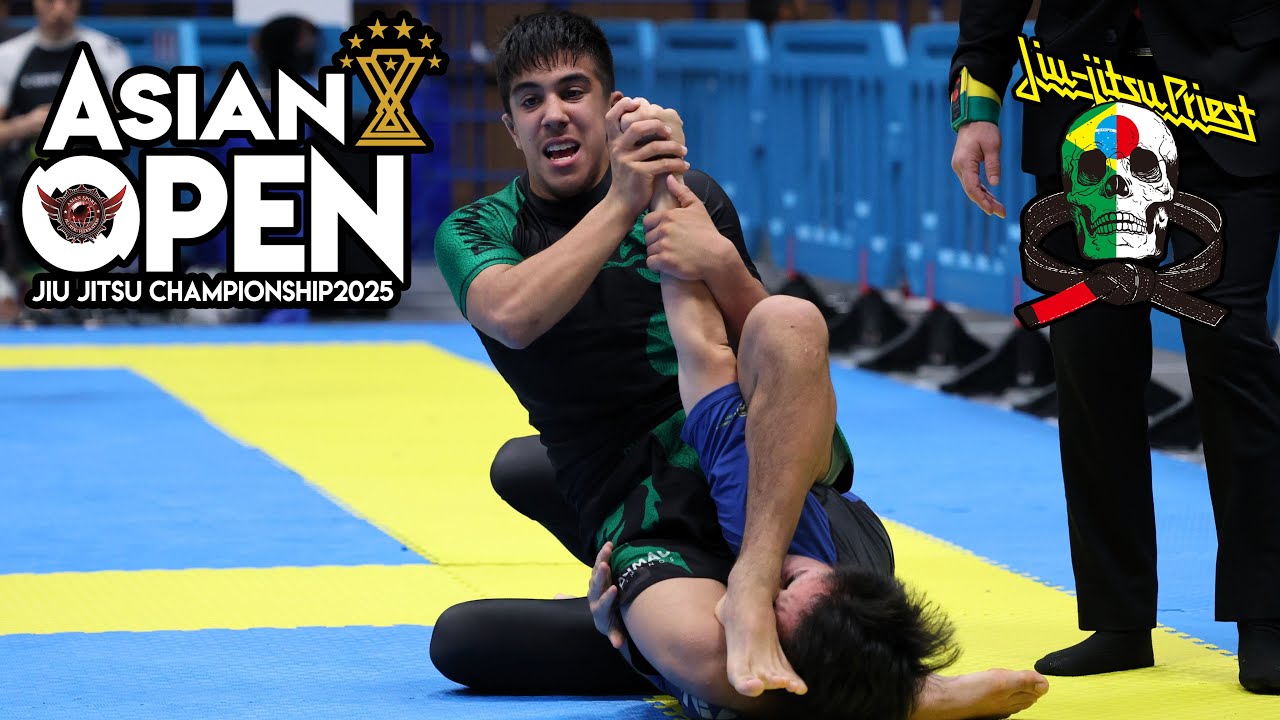 【FULL FIGHT】尾崎裕二郎 vs アリソン・カバウカンチ / ASJJF ASIAN OPEN 2025 【ブラジリアン柔術】