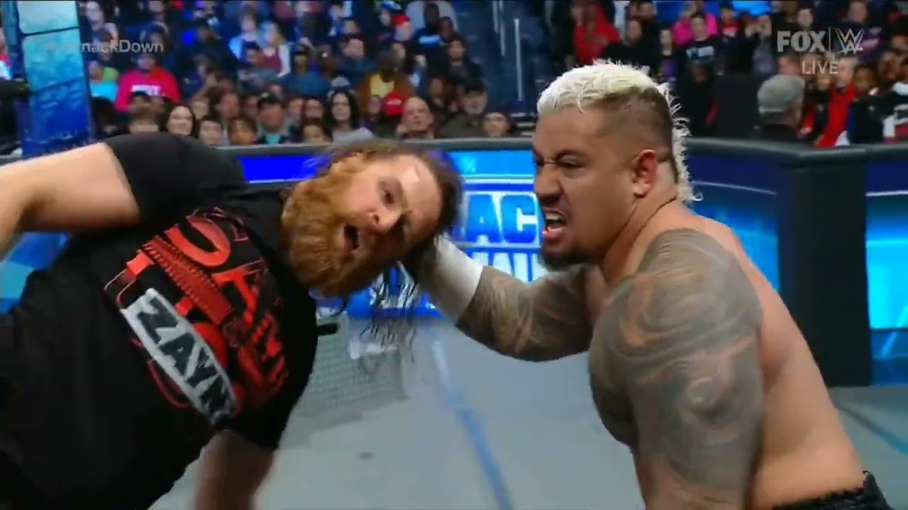 WWE SMACKDOWN SOLO VS SAMI ZAYN 03/03/23