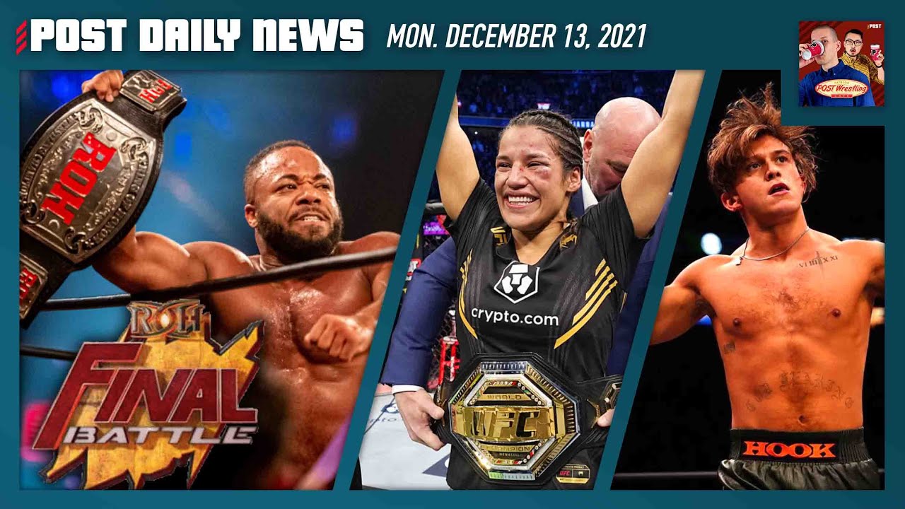 ROH Final Battle, UFC 269, Hook AEW debut | POST News 12/13 background
