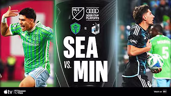 Seattle Sounders FC vs. Minnesota United | 6-Goal Thriller! | 2025 Audi MLS Cup Playoffs