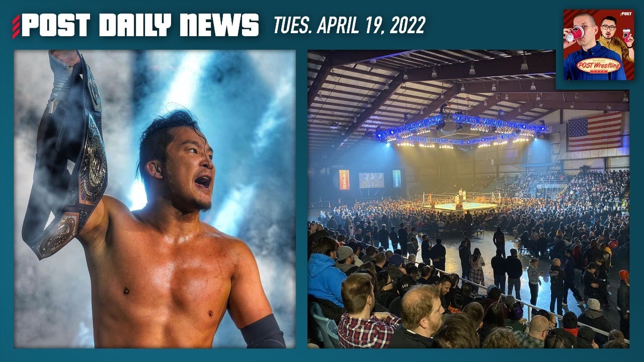 KUSHIDA leaves WWE, Karen Peterson attends Windy City Riot | POST News 4/19 background