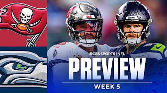Buccaneers vs Seahawks Game Preview: Predictions and Best Bets | NFL Week 5 background