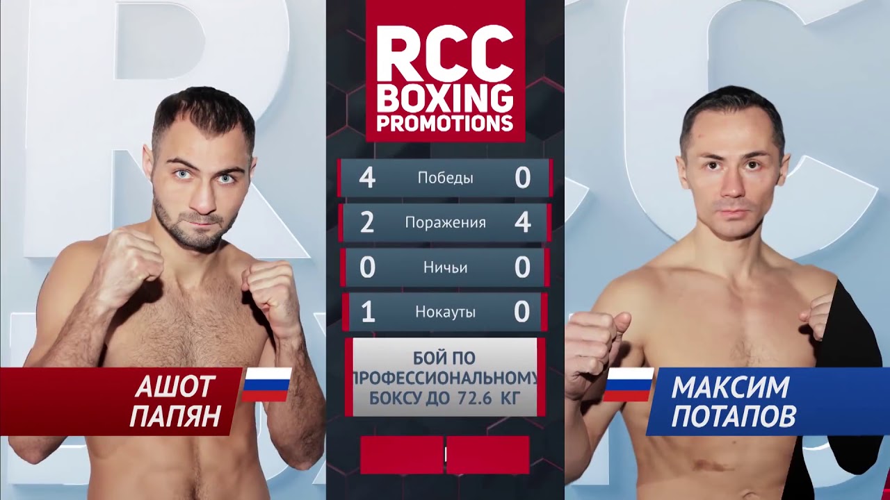 Ашот Папян vs Максим Потапов  ⁄ Ashot Papyan vs Maxim Potapov
