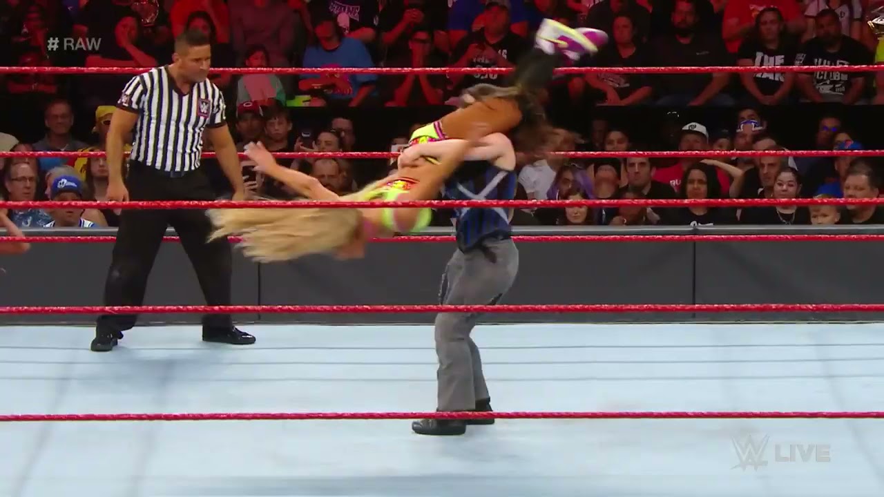 Nikki Cross vs. Carmella: Raw, July 01, 2019 background