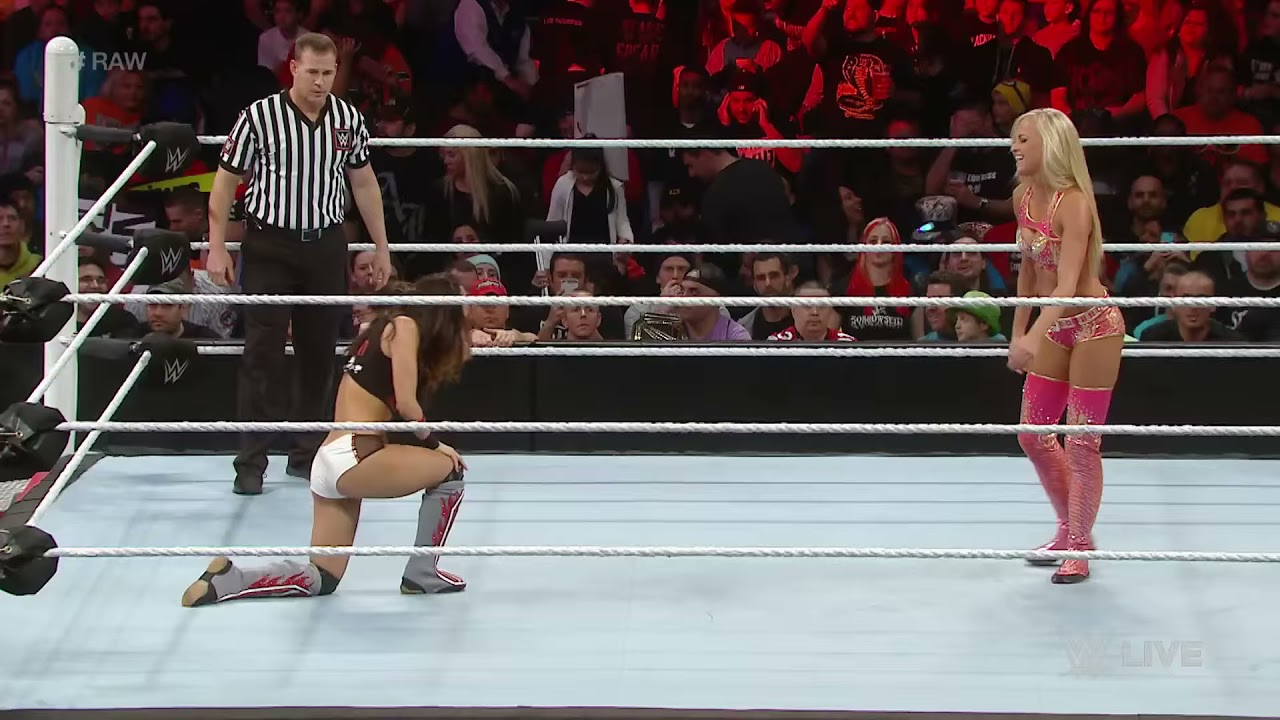 Summer Rae vs. Brie Bella: Raw, Mar. 7, 2016