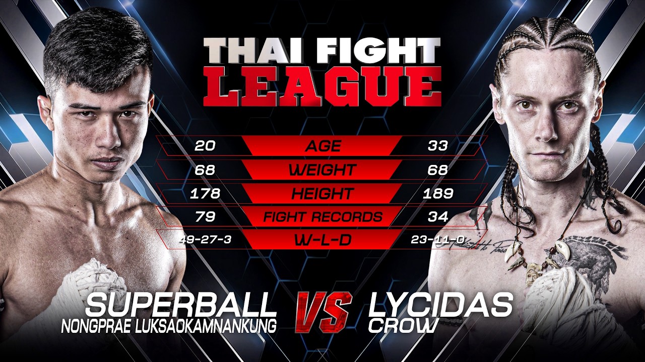Superball Nongprae Luksaokamnankung vs. Lycidas Crow | THAI FIGHT LEAGUE 97 | 22 March 2026