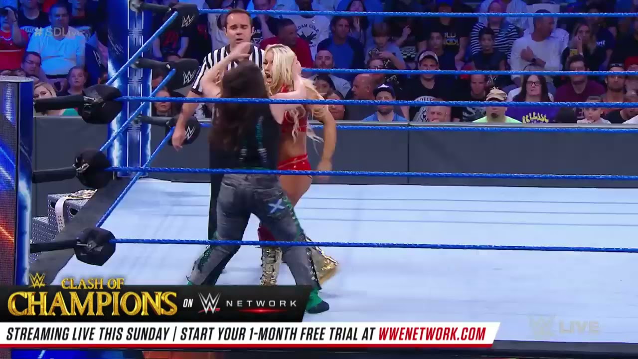 Nikki Cross vs. Mandy Rose: SmackDown LIVE, Sept. 10, 2019 background