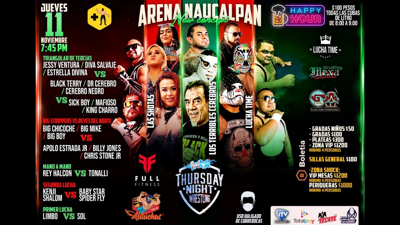 EN VIVO: Thursday Night Wrestling  | IWRG