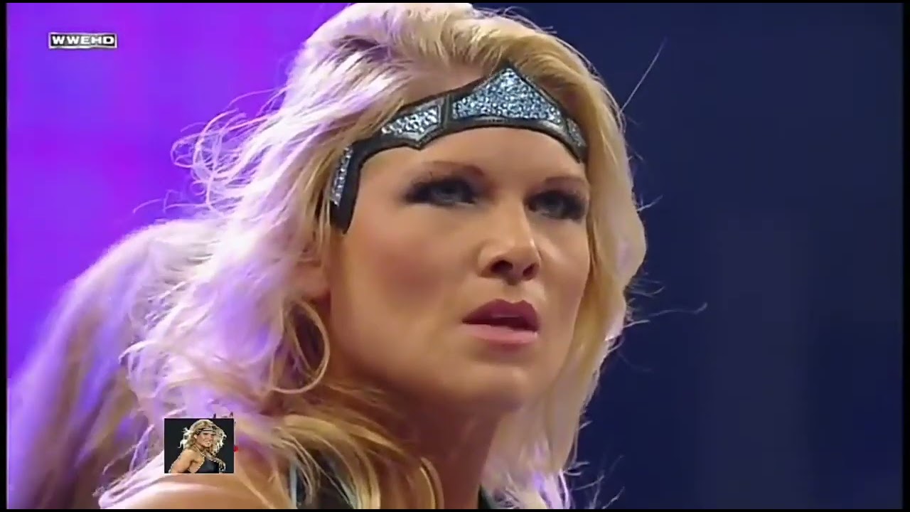 FULL MATCH - Marella, Kelly, Brie & James vs. Maryse, Phoenix, Mendes & Hall: Raw, Apr. 27, 2009 background