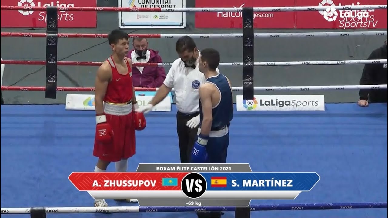 Ablaikhan Zhussupov (KAZ) vs. Sergio Martínez (ESP) Boxam Tournament 2021 QF’s (69kg)
