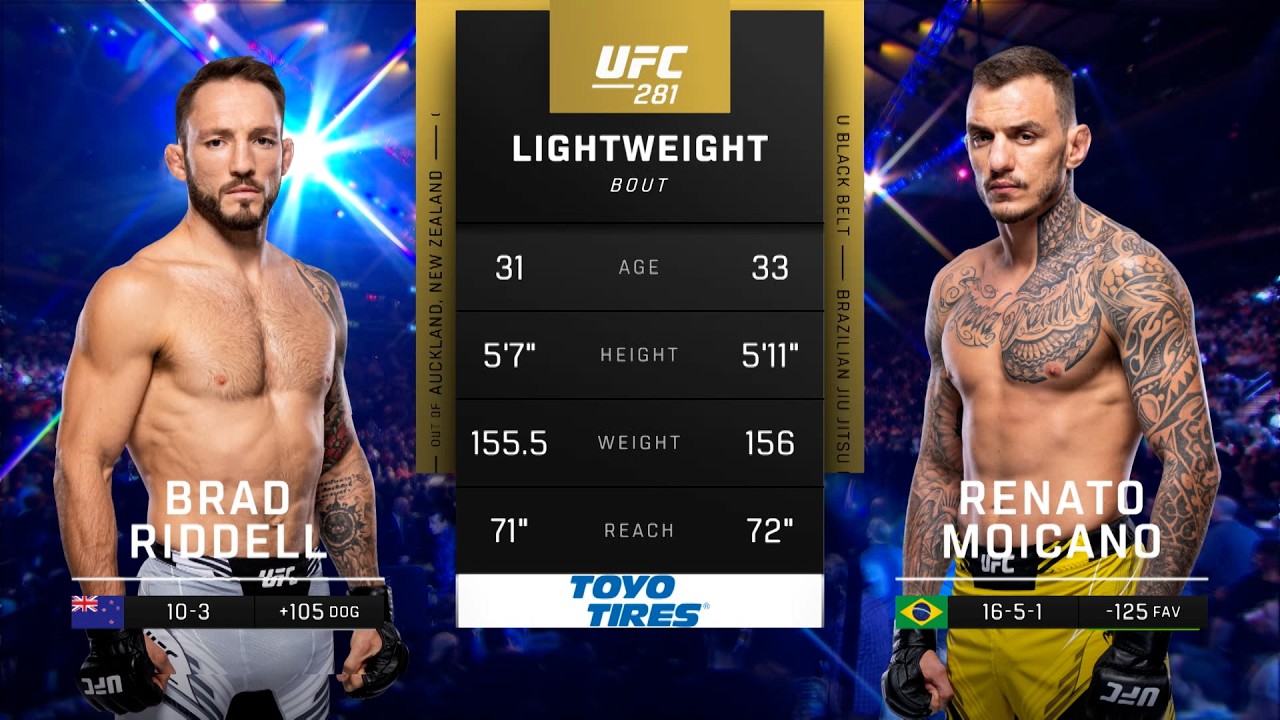 Brad Riddell x Renato Moicano | LUTA COMPLETA | UFC Vegas 115