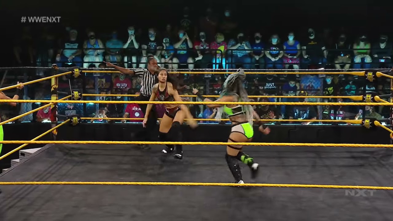 Kayden Carter & Kacy Catanzaro vs. Jessi Kamea & Franky Monet: NXT, July 27, 2021