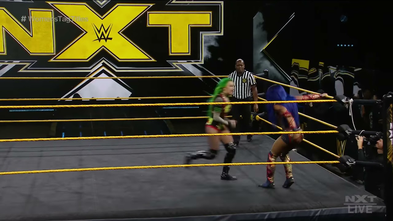 Banks & Bayley (c) vs. Blackheart & Nox – Women’s Tag Team Championships Match: NXT, June 17, 2020