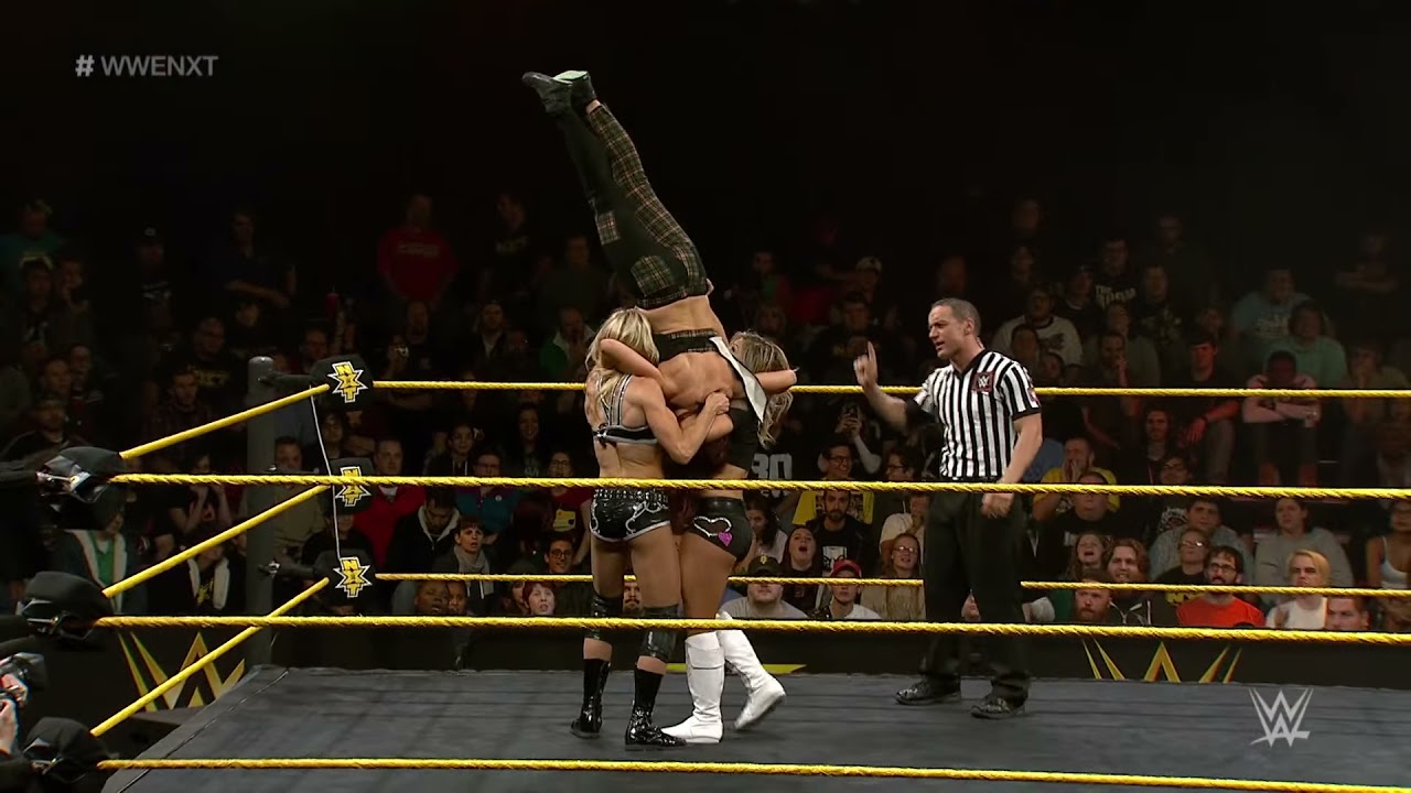 Becky Lynch & Sasha Banks vs. NXT Women's Champion Charlotte & Natalya: NXT, Jan. 14, 2015