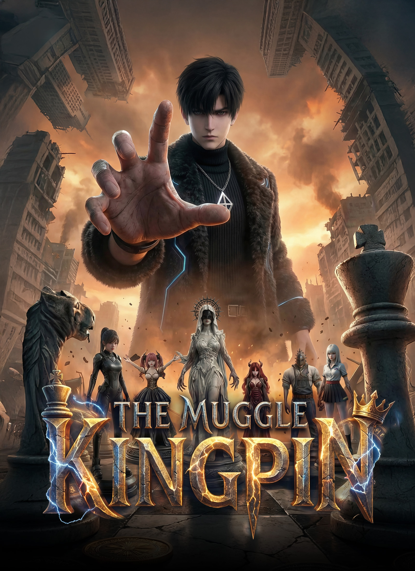 [Dubbed]The Muggle Kingpin poster - similar to She Has Three Lovers