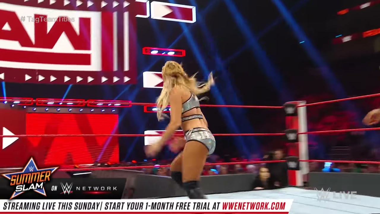 WWE Women’s Tag Team Championships Fatal 4-Way Elimination Match: Raw, Aug. 5, 2019