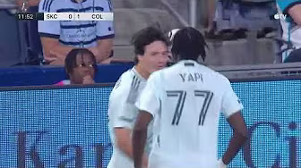 Paxten Aaronson BRACE POWERS Rapids to 3 points in KC!