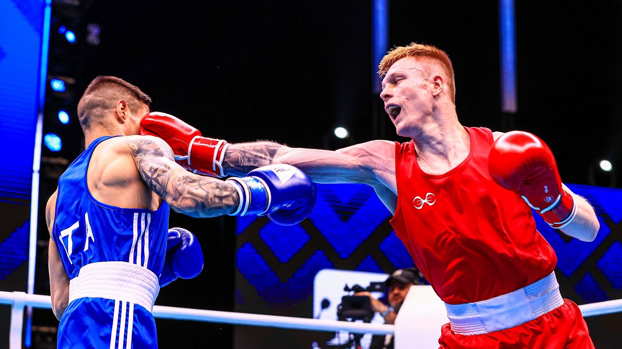 Kiaran MacDonald (ENG) vs. Federico Serra (ITA) European Boxing Championships 2022 SF's (51kg)