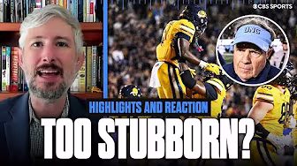 North Carolina vs Cal REACTION: Bill Belichick HAS to 'get rid of the stubbornness" background