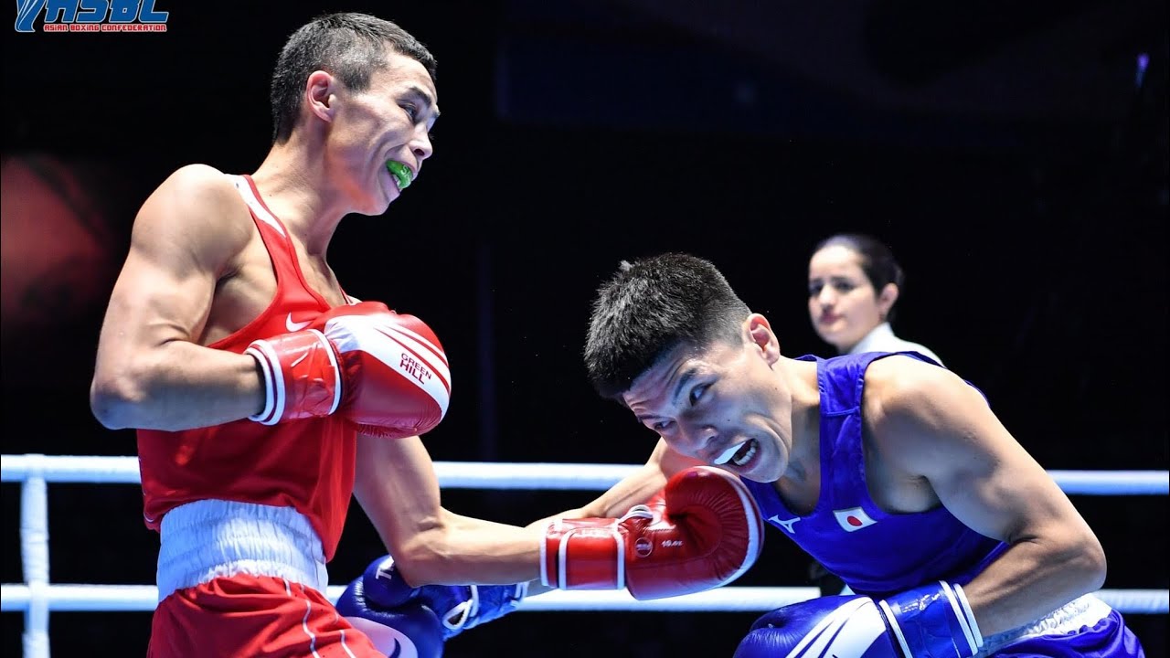 Saken Bibossinov (KAZ) vs. Tomoya Tsuboi (JAP) Asian Championships 2022 SF's (51kg)