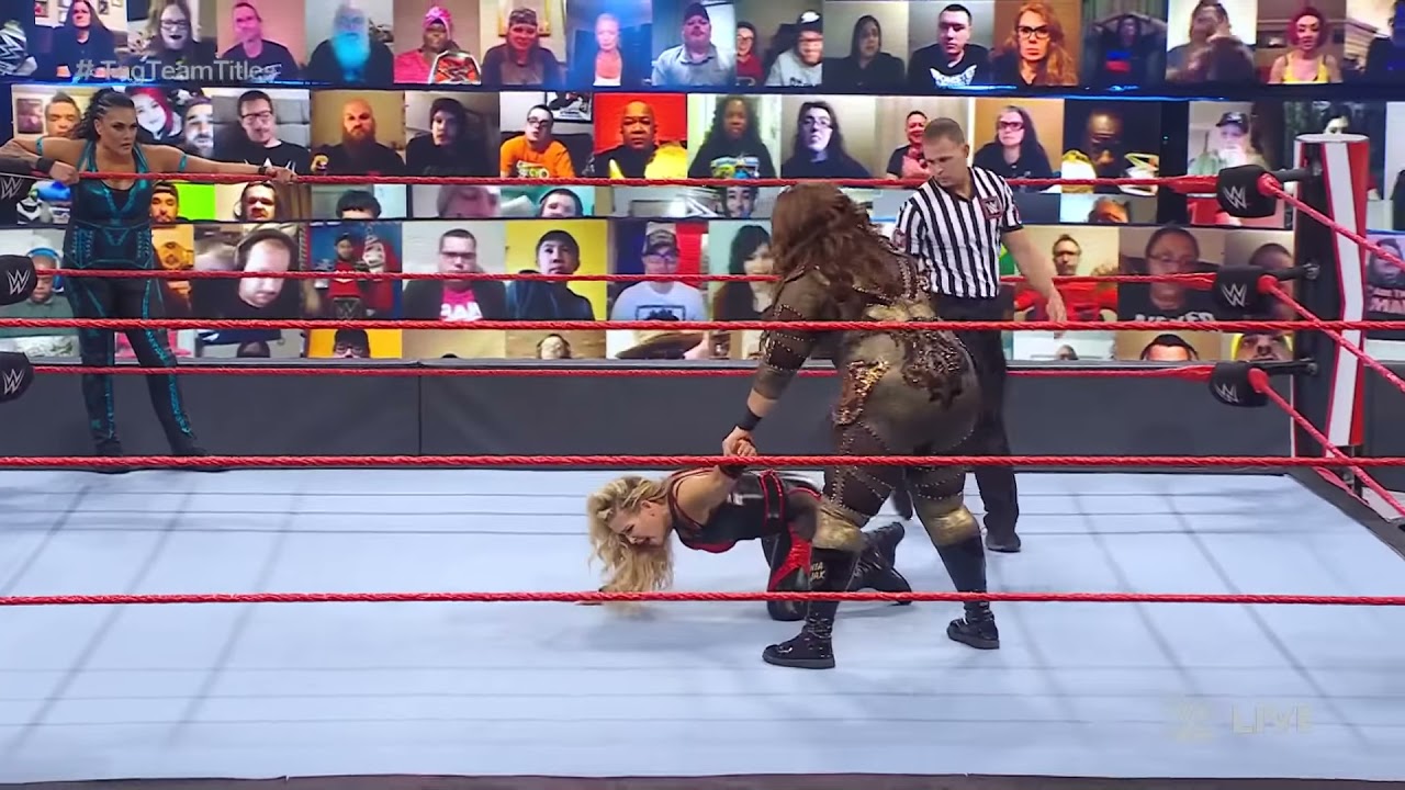 Tamina & Natalya (c) vs. Baszler & Jax – WWE Women’s Tag Team Championships Match: Raw, May 24, 2021