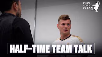 WHAT was SAID at half-time during the 2024 CHAMPIONS LEAGUE FINAL? | Real Madrid