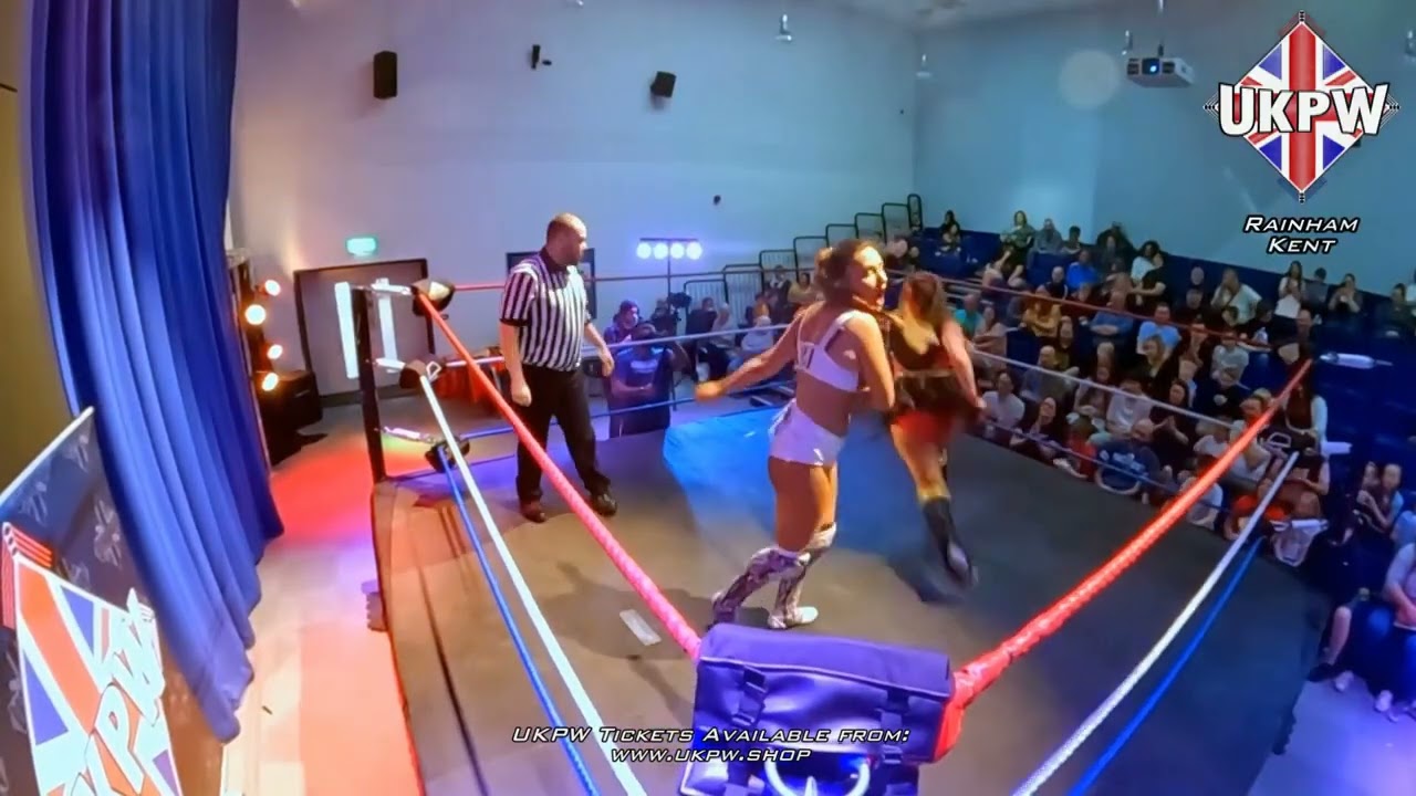 UKPW Snippet - Amira vs Darcy Stone - Tree Of Woe for The Fire Cracker