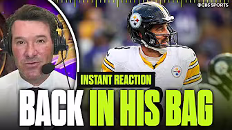 Steelers survive Ravens after overturned TD to take AFC North lead | Aaron Rodgers 'BACK IN HIS BAG'