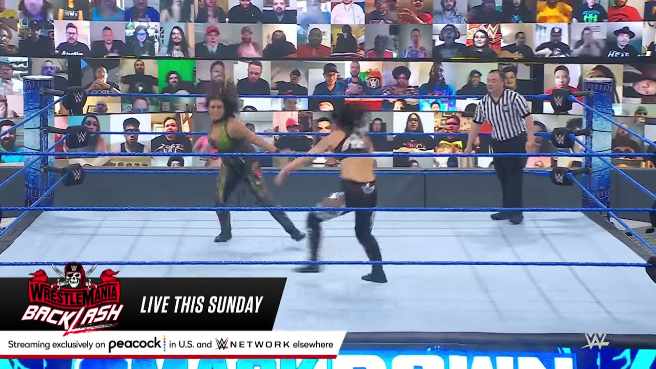 Natalya & Tamina vs Baszler & Jax (c) – WWE Women’s Tag Championships Match: SmackDown, May 14, 2021