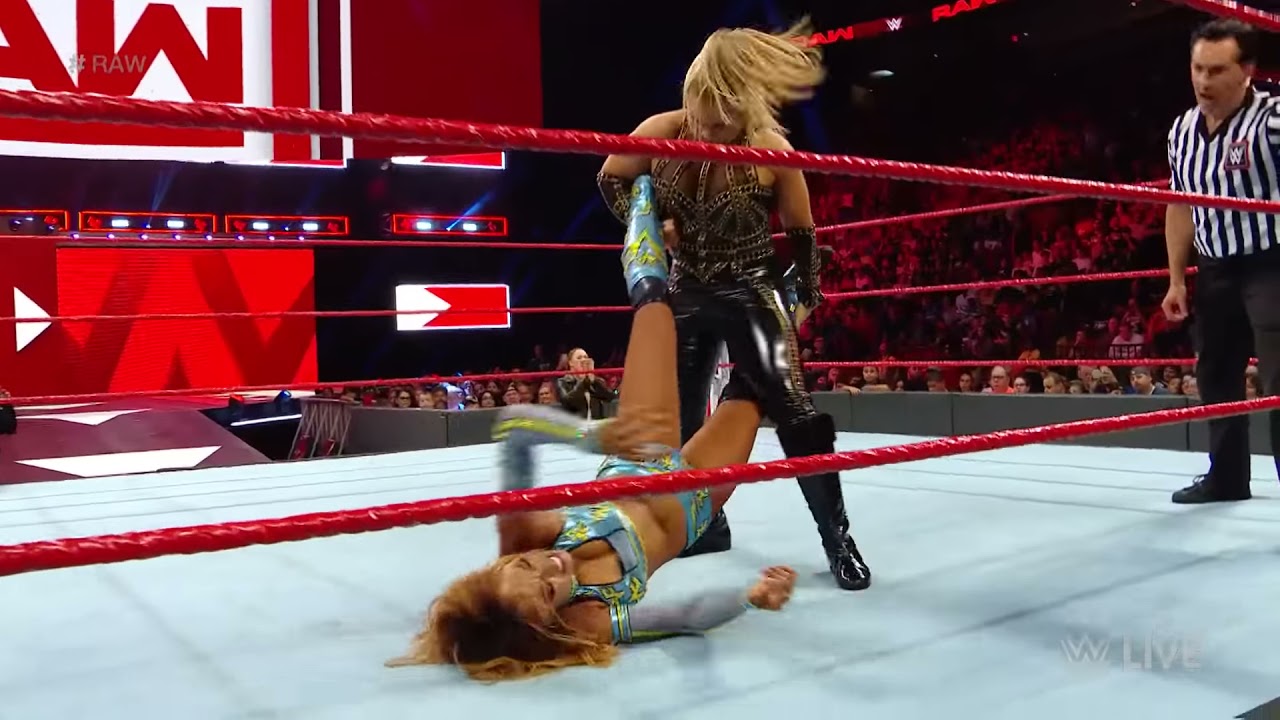 Alicia Fox vs. Natalya: Raw, July 30, 2018 background