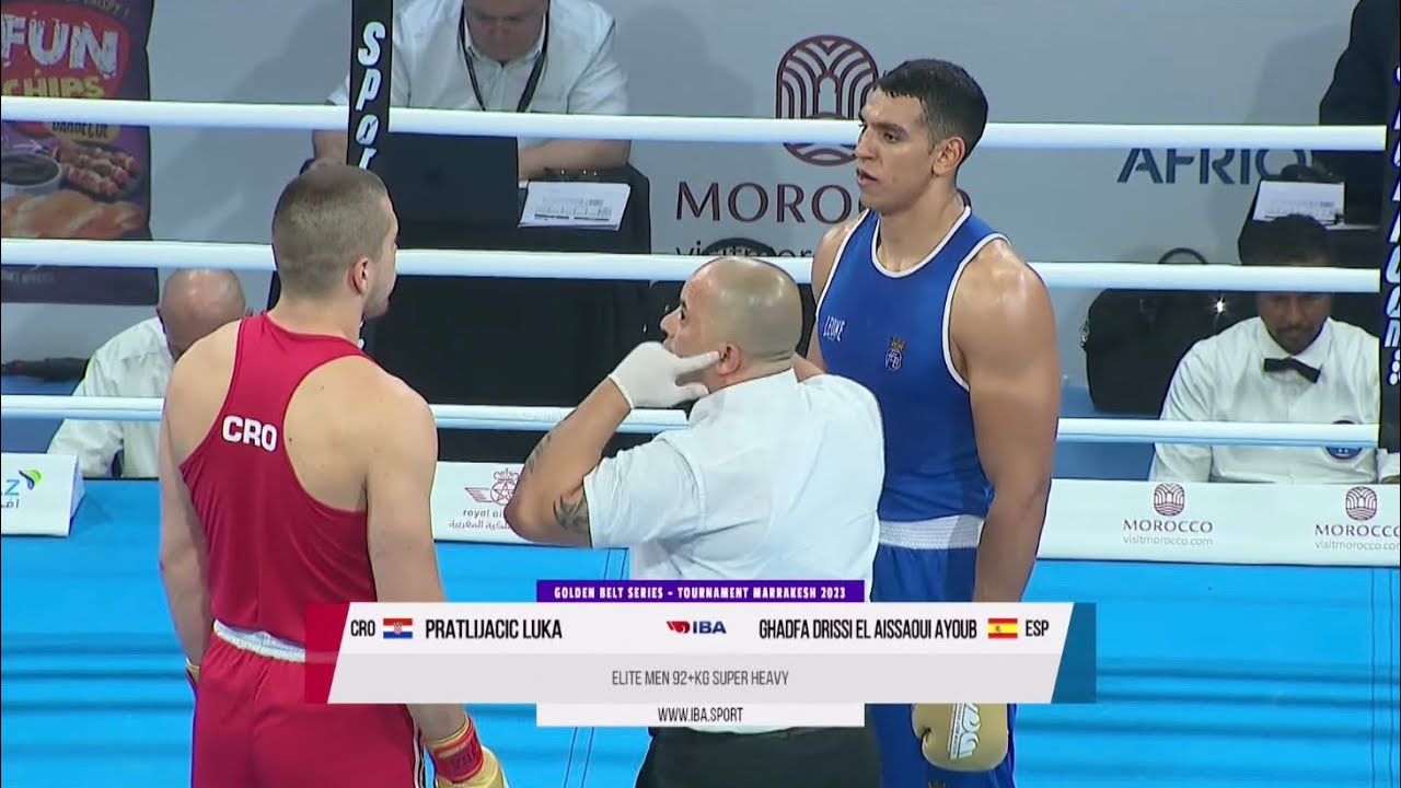Luka Pratljačić (CRO) vs. Ayoub Ghadfa (ESP) Golden Belt Tournament 2023 QF's (92+kg)
