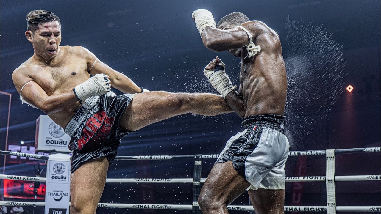 พยัคฆ์สมุยดวลเดือดนักมวยฝรั่ง พยัคฆ์สมุย ลูกเจ้าพ่อโรงต้ม Payak Samui Lukjaoporongtom vs Fabio Reis