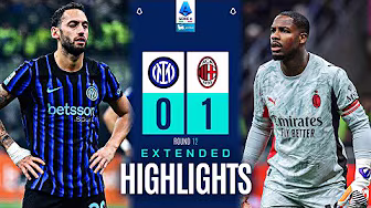 INTER-MILAN 0-1 | EXTENDED HIGHLIGHTS | SERIE A 2025/26