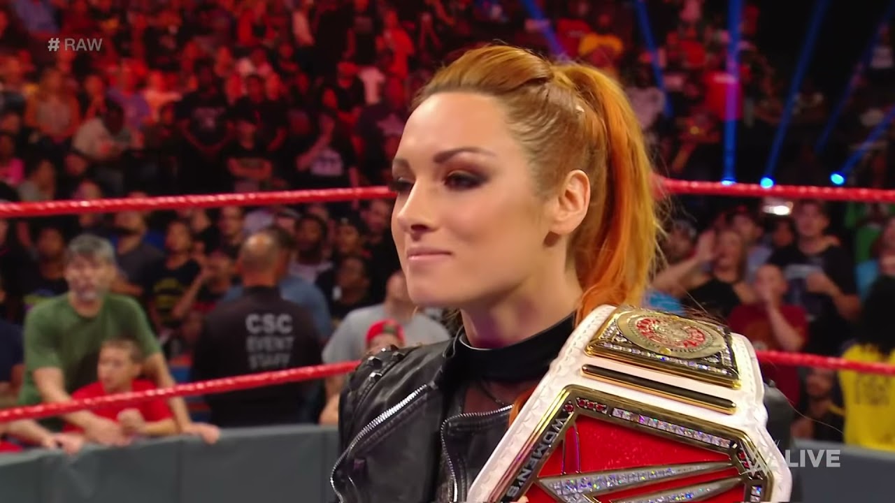 Lynch accepts Banks’s challenge for a Raw Women’s Championship Match: Raw, Sept. 2, 2019 background