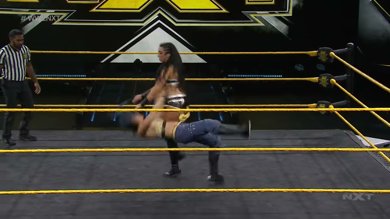 Mia Yim vs. Indi Hartwell: WWE NXT, Aug. 12, 2020 background