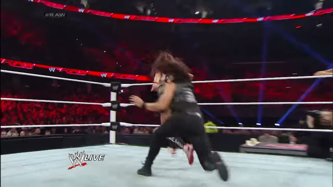 The Funkadactyls & The Bella Twins v. Snuka, Fox, Aksana & Lee - 6-Diva Tag Match: Raw, Jan 27, 2014