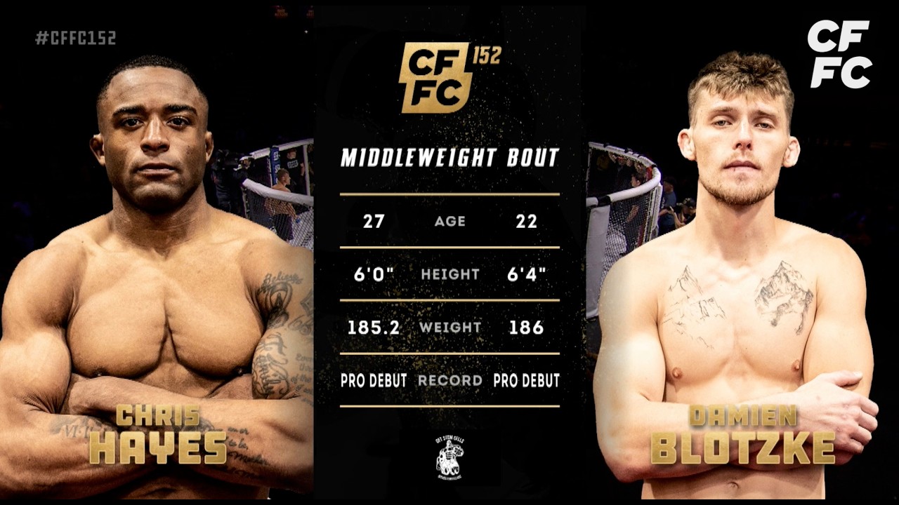Chris Hayes vs. Damien Blotzke | Full Fight Replay | CFFC 152