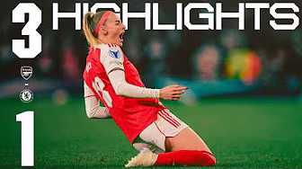 RUSSO, KELLY & BLACKSTENIUS GIVE US FIRST-LEG LEAD ✅ | HIGHLIGHTS | Arsenal vs Chelsea (3-1) | UWCL