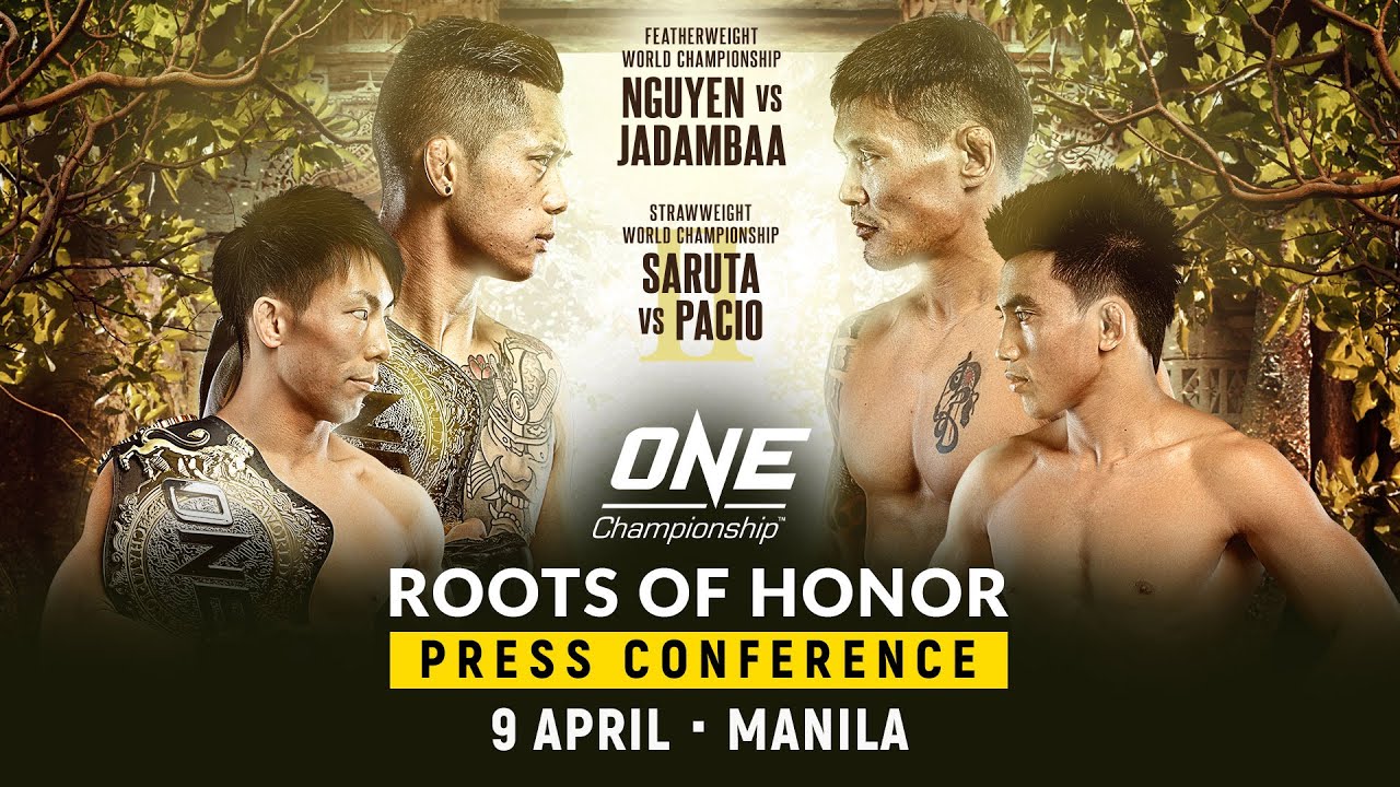 ONE Championship: ROOTS OF HONOR Press Conference background