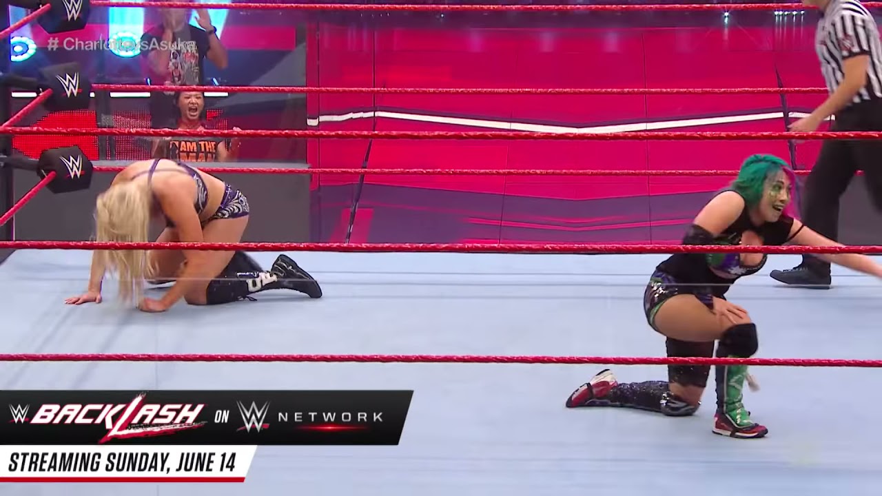 Charlotte Flair vs. Asuka: Raw, June 08, 2020