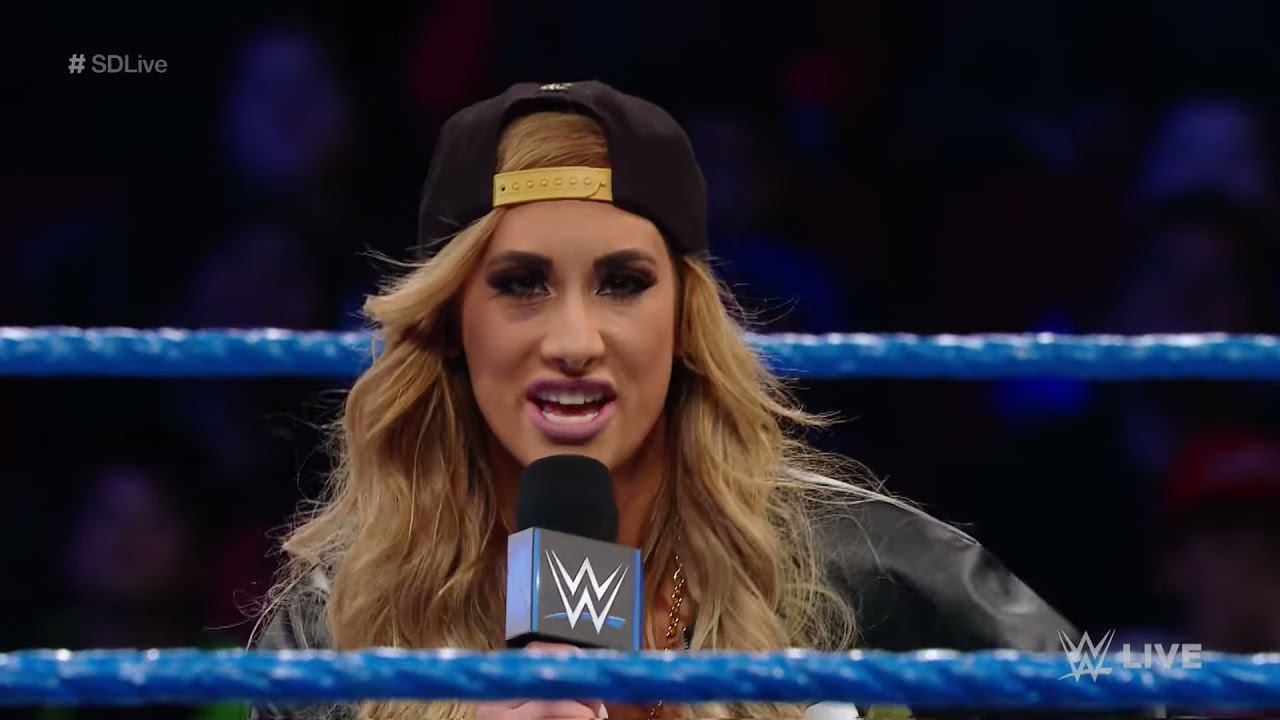 Natalya confronts Carmella and Nikki Bella confronts Natalya: SmackDown LIVE, December 06, 2016 background