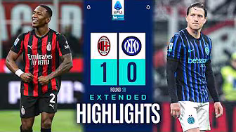 MILAN-INTER 1-0 | EXTENDED HIGHLIGHTS | SERIE A 2025/26