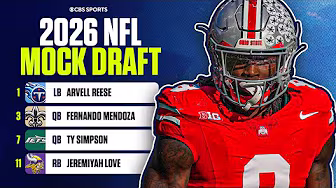2026 NFL Mock Draft: Titans take Arvell Reese at No. 1, Saints grab Fernando Mendoza at No. 3 + MORE