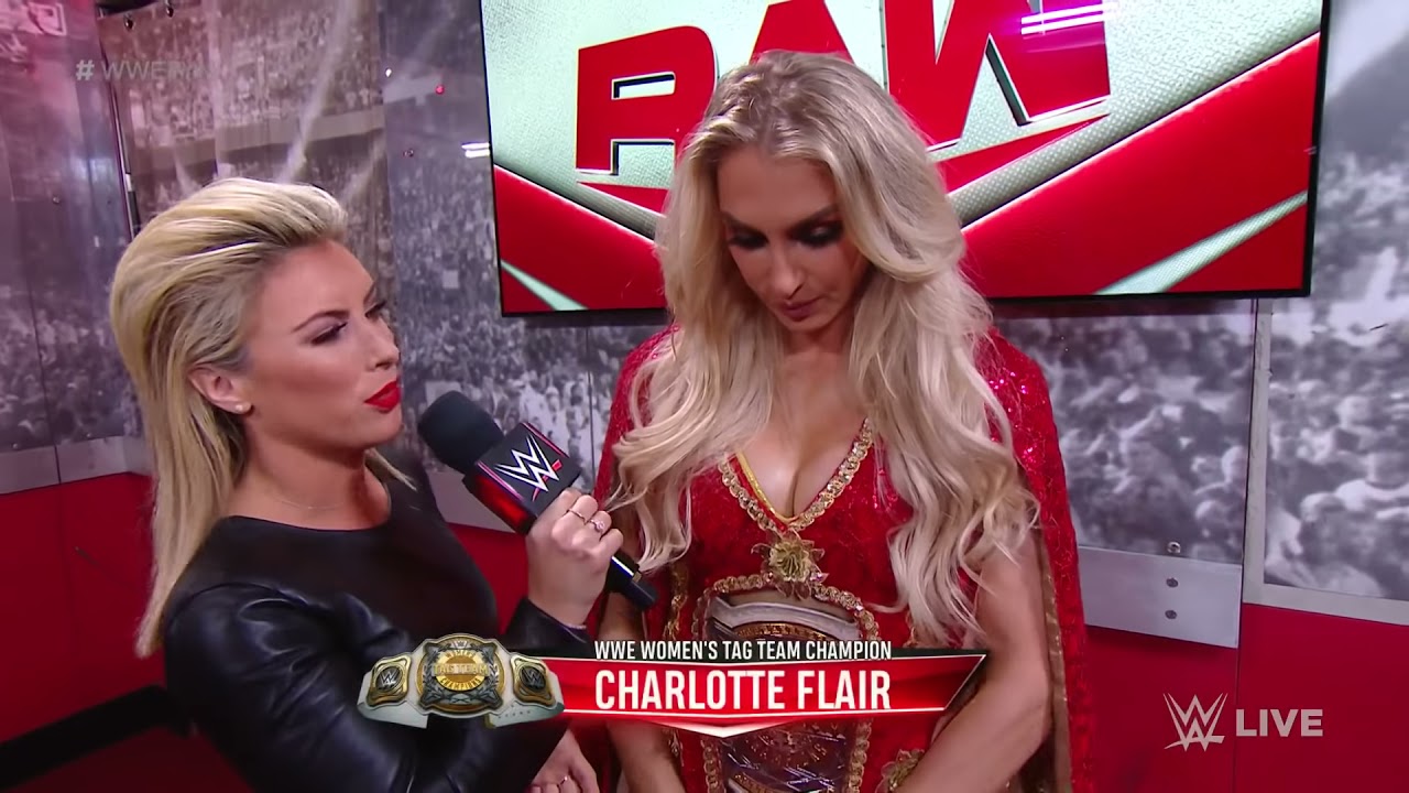 Lacey Evans vs. Charlotte Flair: Raw, January 11, 2021 background